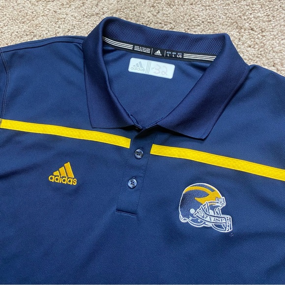 Michigan Wolverines Football Team Issued Buffalo Wild Wings Bowl Game Polo - Picture 2 of 5